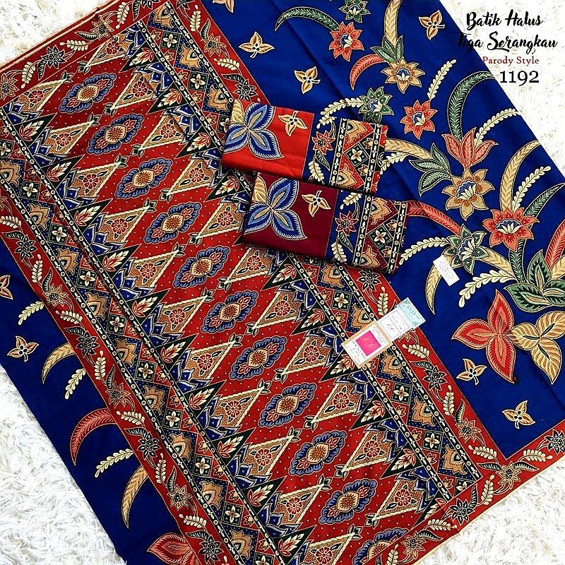 Batik Viral Corak Baru ☄sarong Batik☄ Kain Batik Viral Kain Sarung Batik 3 Tiga Serangkai Asli