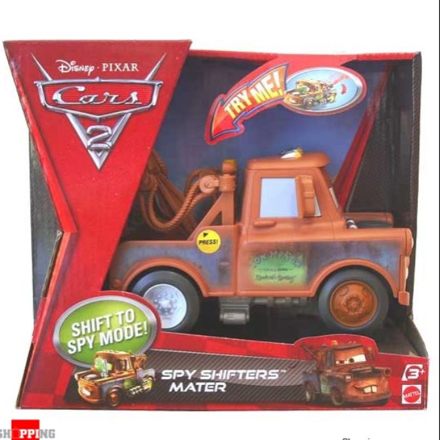 Fisher Price Disney Cars 2 Spy Shifters Mater | Shopee Malaysia