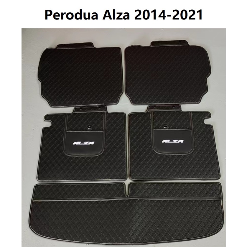 Perodua Alza 2008-2025 High Quality PU Leather Rear Boot Cargo Car ...