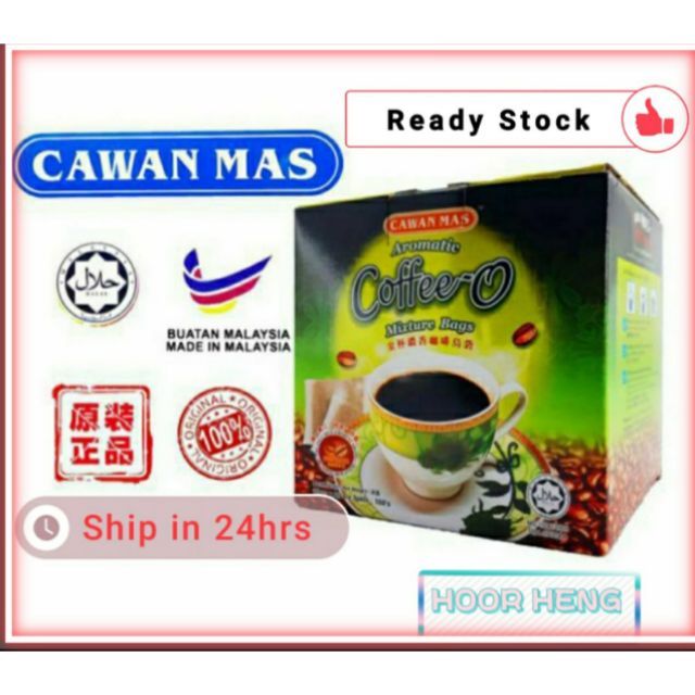 Cawanmas Uncang Kopi∼O campuran beraroma 10gmx20'sx5pkts:100's EXP:12/ ...
