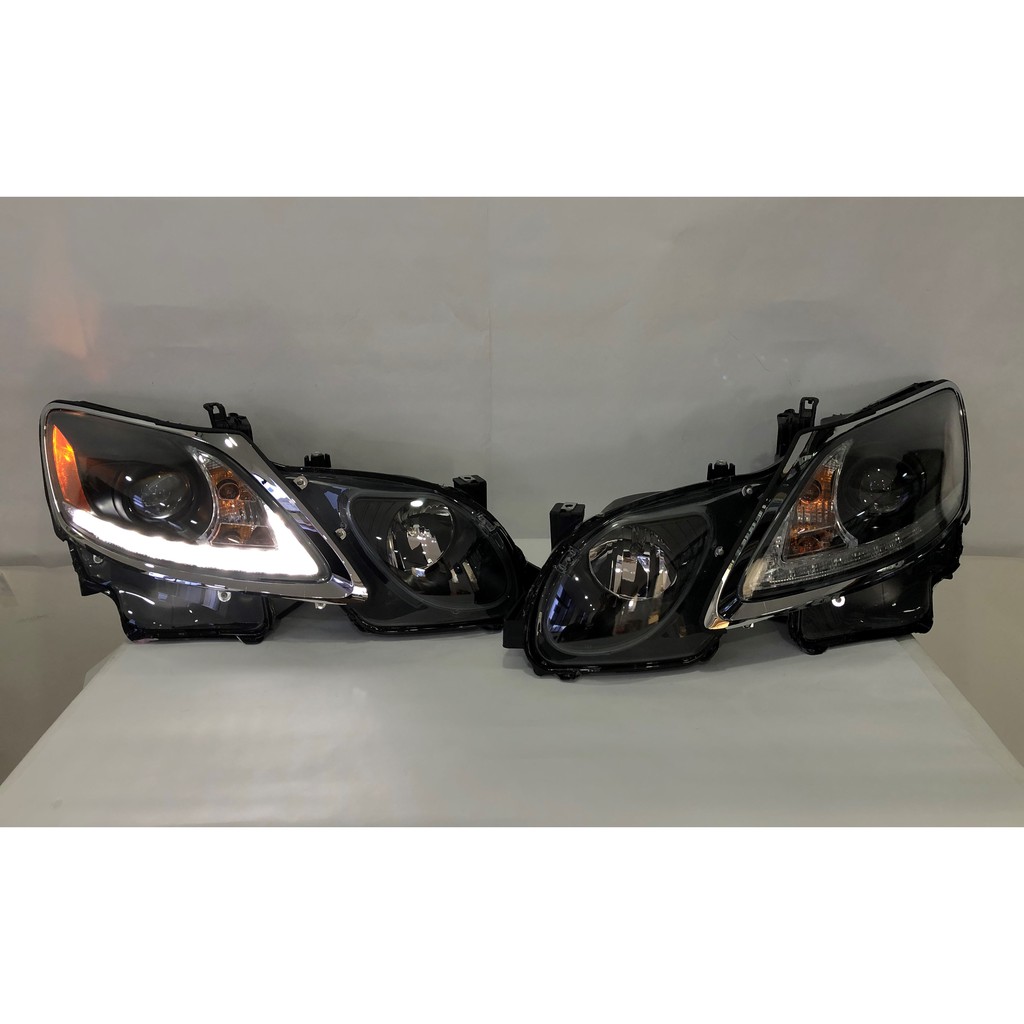 Lexus GS300 GS350 Head Lamp Projector DRL Led 100% Taiwan 2006 2007 ...