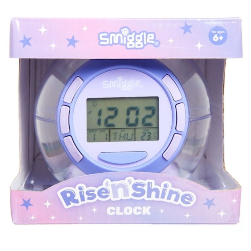 SMIGGLE Rise N Shine Clock & Talking Clock 🤩 | Shopee Malaysia