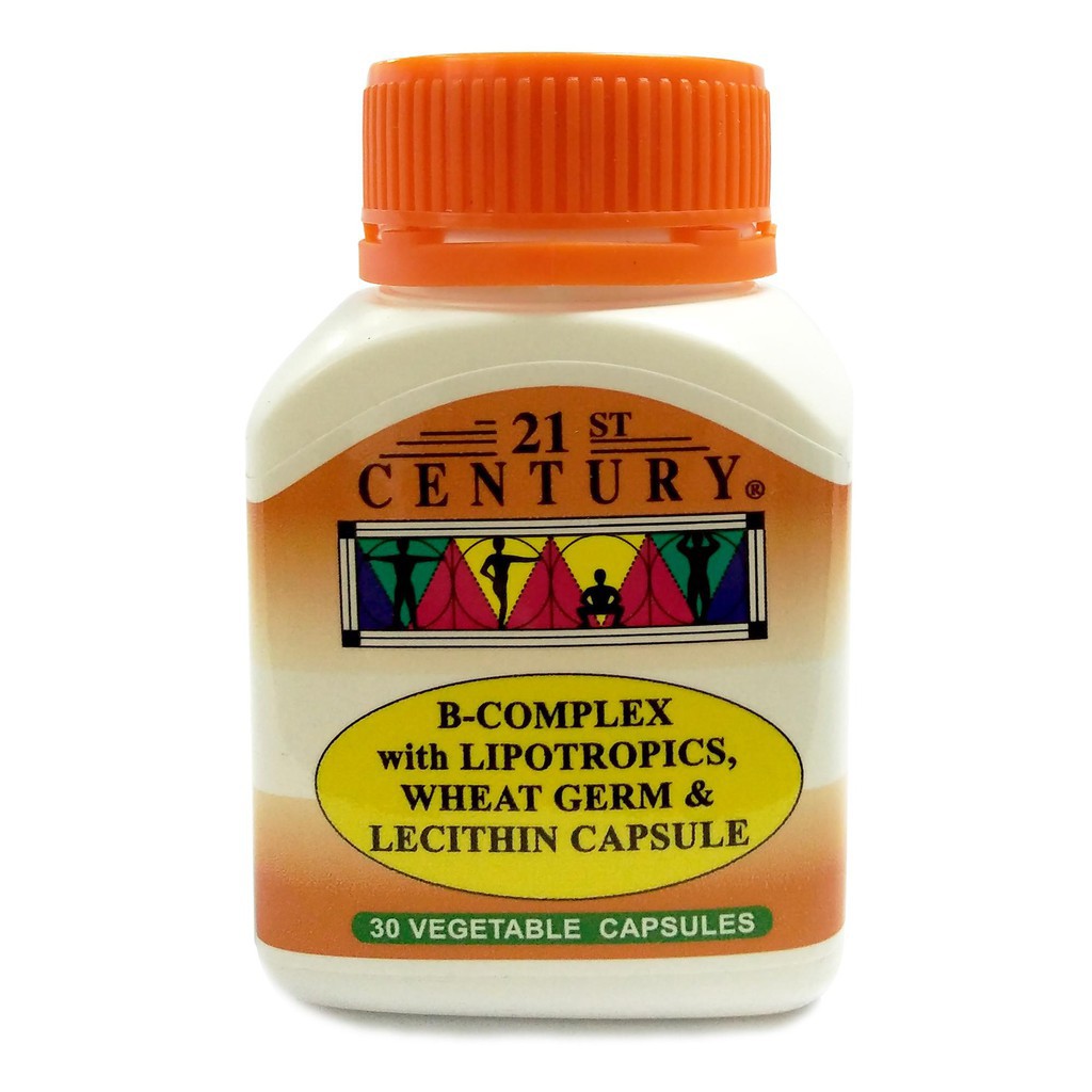 21ST CENTURY WITH LIPOTROPICS, WHEAT GERM & LECITHIN CAPSULE