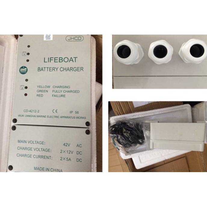 Marine CD42122 Lifeboat Battery Charger Shopee Malaysia