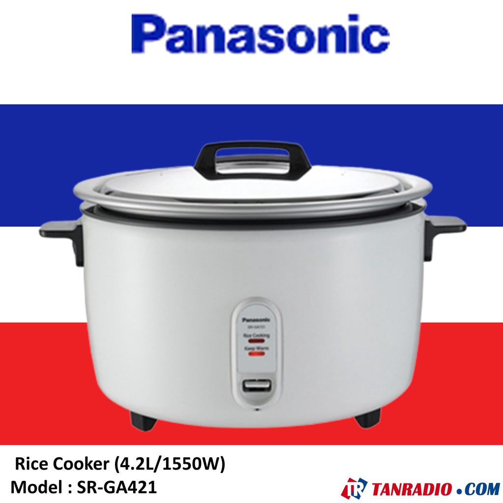 Panasonic Rice Cooker (4.2L/1550W) SRGA421 Shopee Malaysia