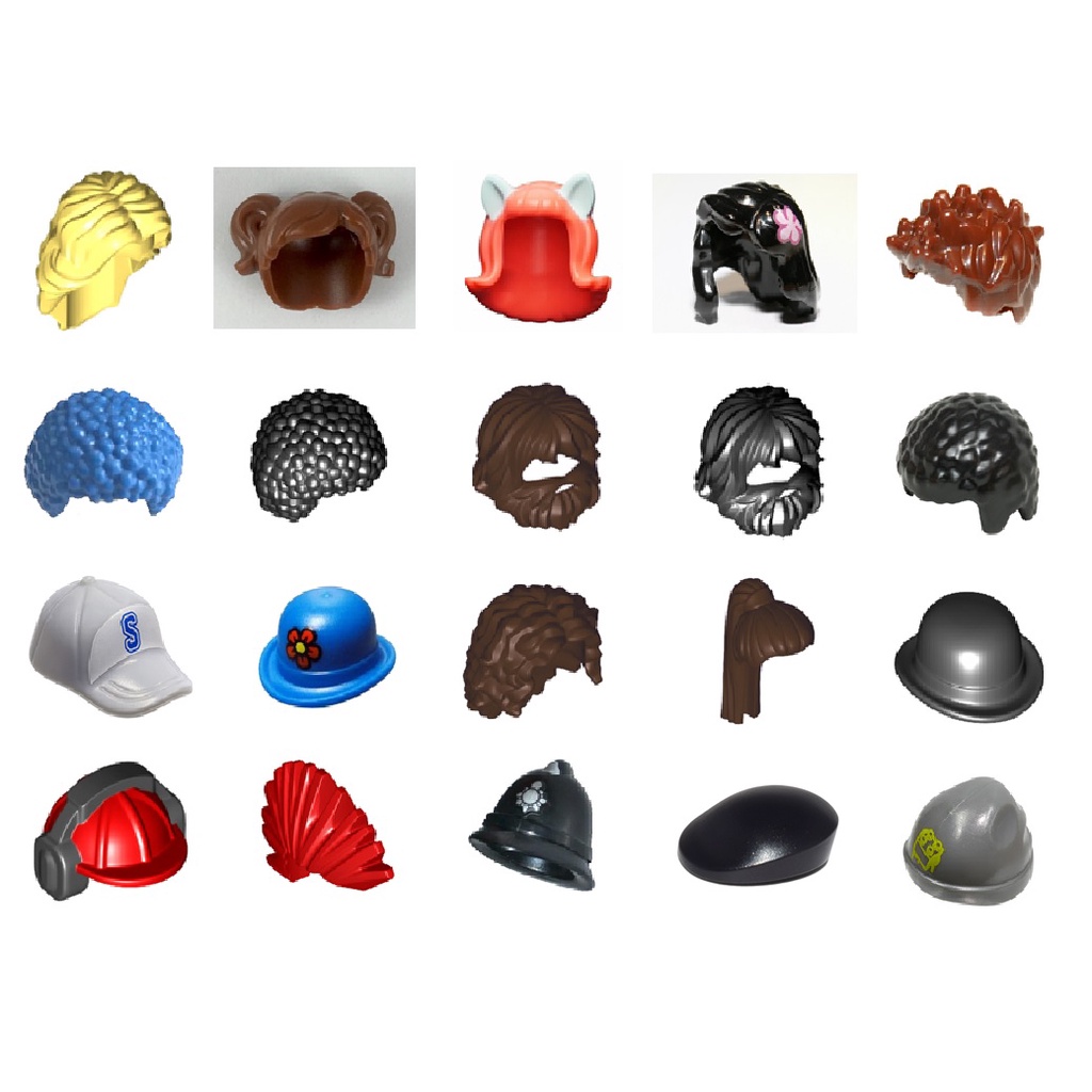 LEGO Accessories Minifigure Hair Piece