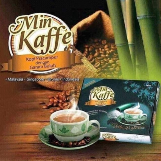 Min Kaffe - Premix Bamboo Salt Coffee (20 sachets) | Shopee Malaysia