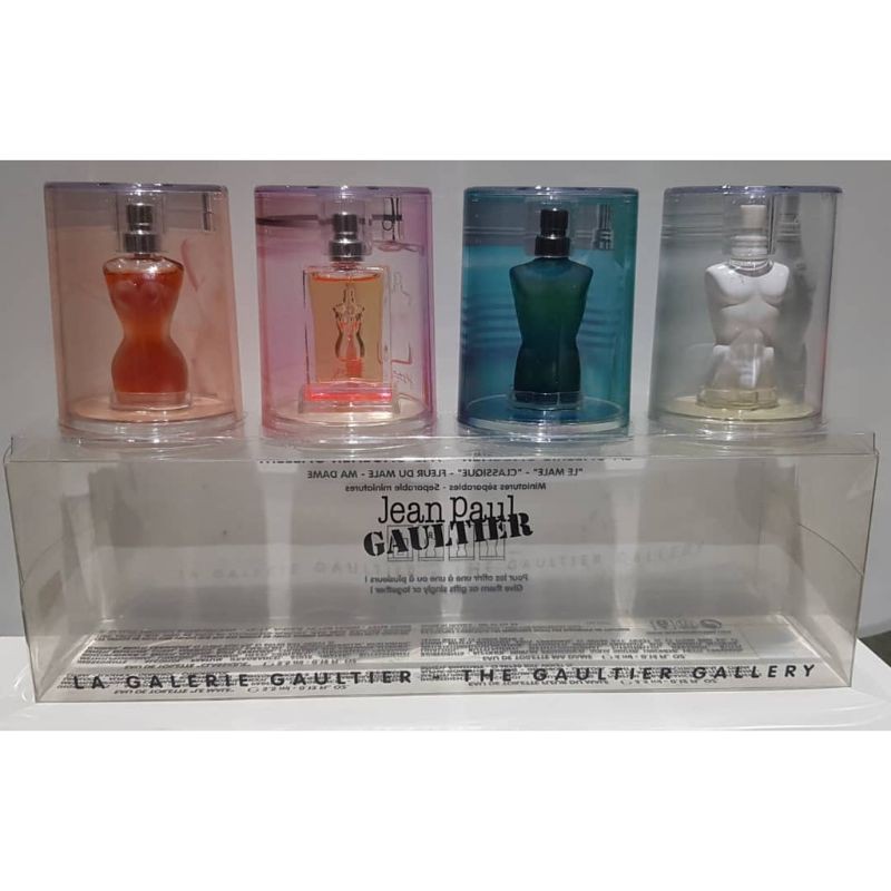 Jean Paul Gaultier Miniature 4 pcs Set (3.5ml x 4 pcs) | Shopee Malaysia