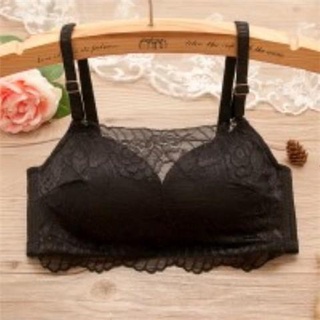 Women Non-wired Bra Wireless Cotton AB cup Baju Dalam Wanita Tiada Wayar  内衣無鋼圈