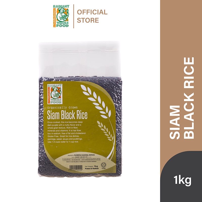 Radiant Siam Black Rice (1kg) | Shopee Malaysia