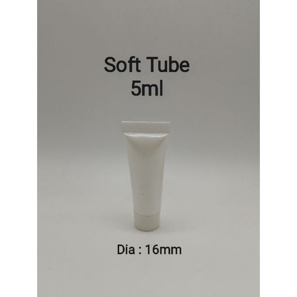 READY STOCK MALAYSIA ~ 5ml White Soft Tube/Sample Soft Tube/Cosmetic ...