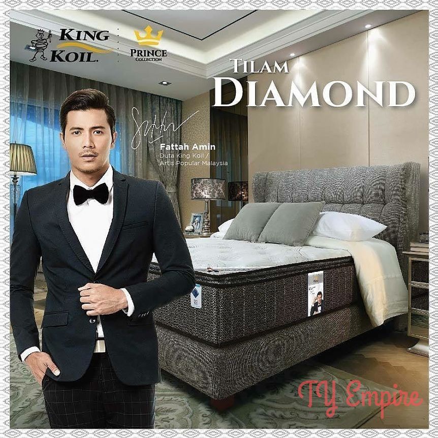 King Koil Prince Collection DIAMOND 13 Inches POCKETED Coil Spring Mattress Shopee Malaysia