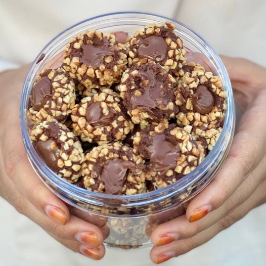 nutella RARA PREMIUM COOKIES NUTELLA NUTBALL SEA SALT CHOCOLATE CHIP