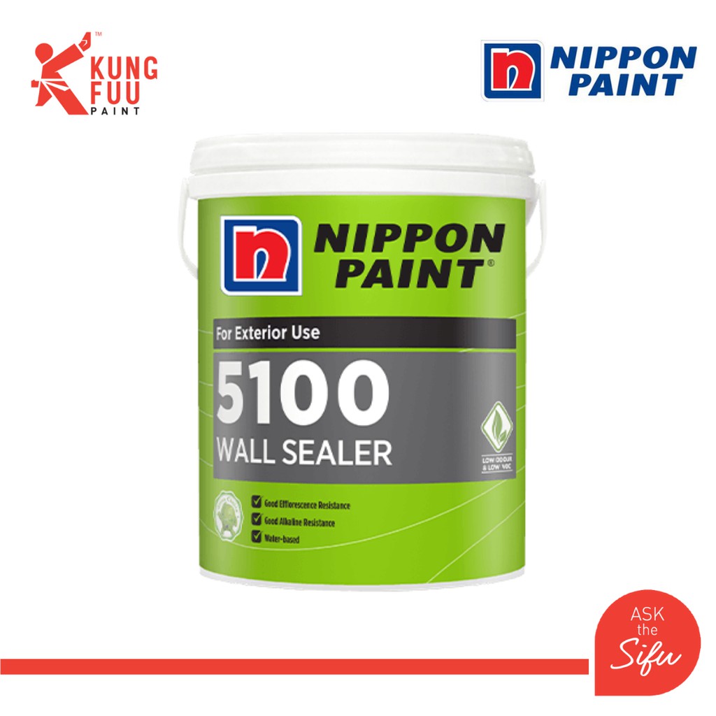 Nippon Paint 5 Litre WS 5100 Wall Sealer for Exterior only Shopee