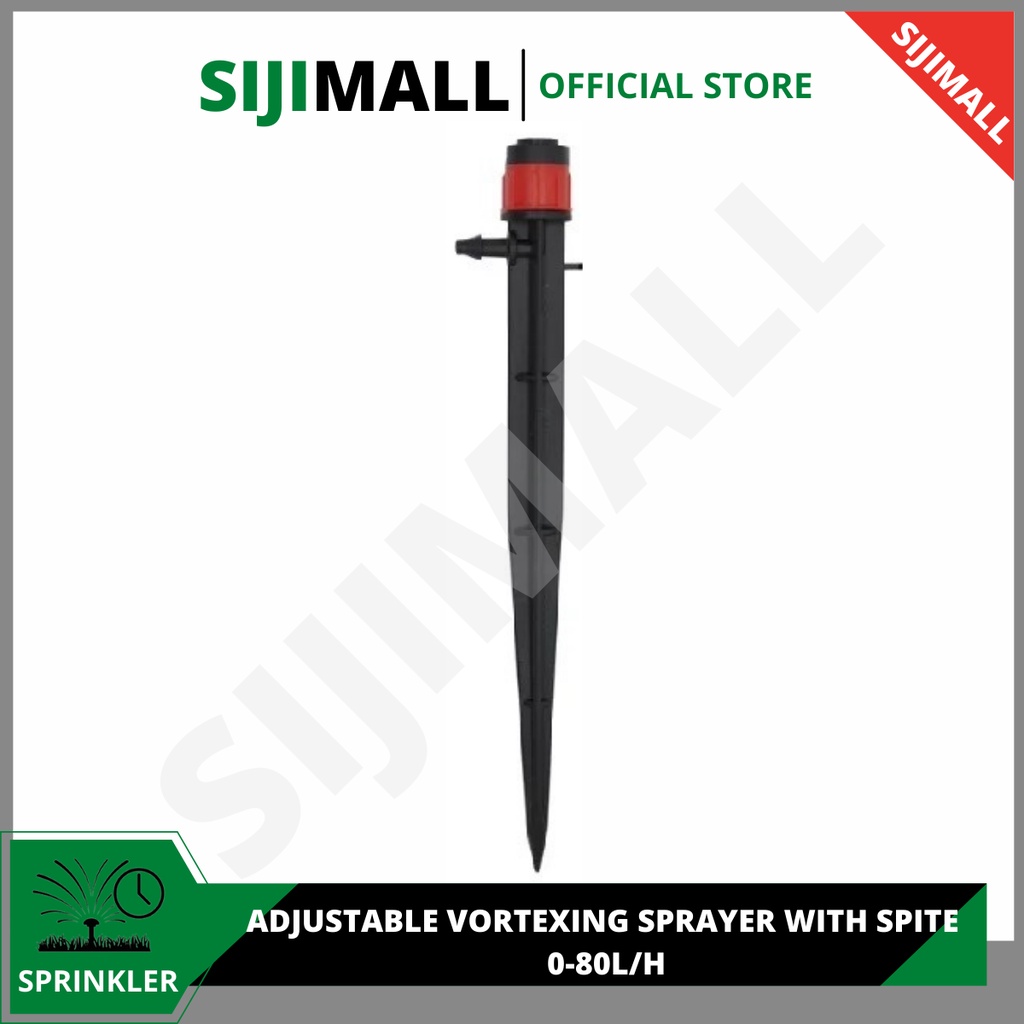 Adjustable dripper sprayer with spike Shopee Malaysia