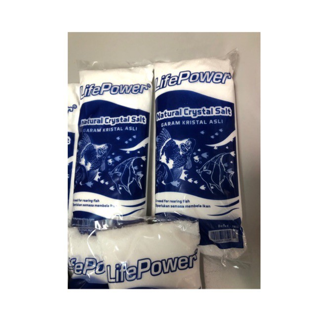 Life Power Crystal Salt 1 Kg ～Need in Every Water Changing Perlu utk ...