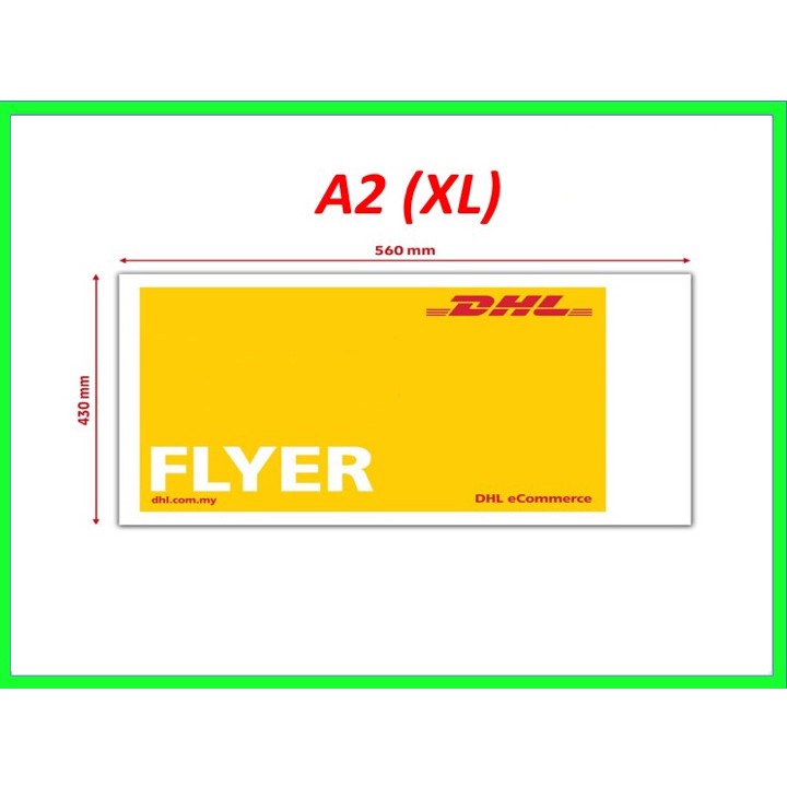 ready-stock-50pcs-dhl-xl-size-flyer-with-pocket-courier-bag-size