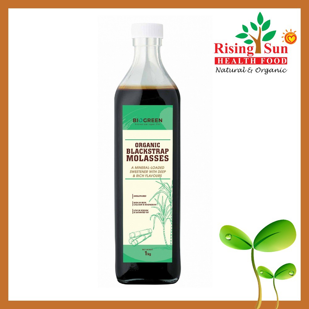 BIOGREEN Organic Blackstrap Molasses 1KG Shopee Malaysia