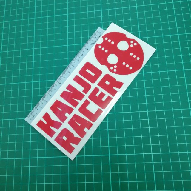 Sticker kanjo racer (computer cutting) | Shopee Malaysia