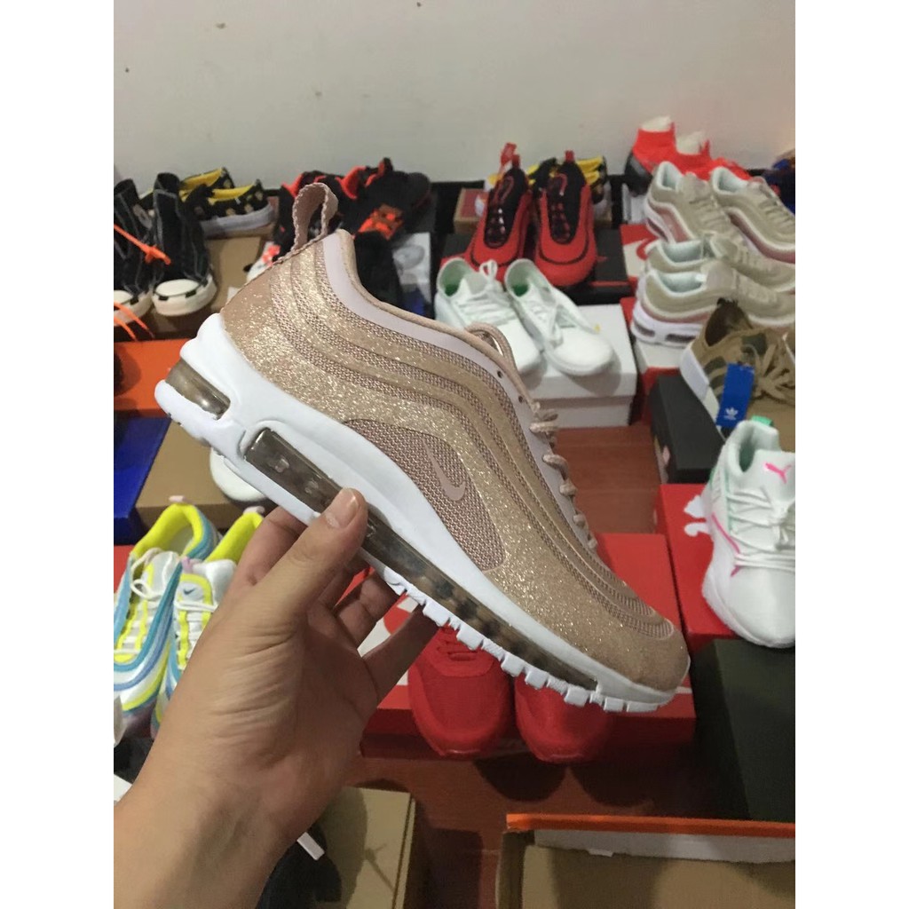 Nike 97 rosa glitter hotsell