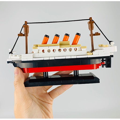 3D Titanic Small Model Ship Movie Series Building Blocks Children s Gift Educational Building Block Toys