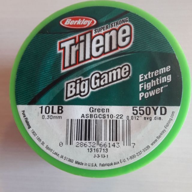 Berkley Trilene Big Game Fishing Line(8,10&12lb)