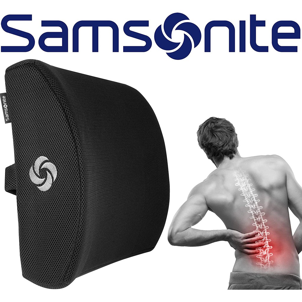 Samsonite lumbar best sale support pillow