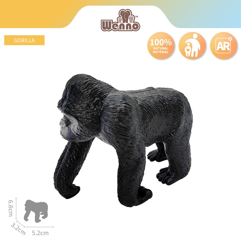 Offer 5 RM18.99 WENNO Educational Mini Animal Figurine Plastic Toys for ...