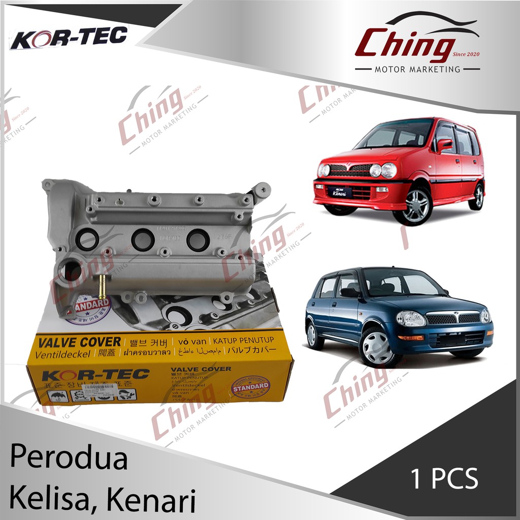 KORTEC PERODUA KELISA, KENARI VALVE COVER / HEAT COVER (1120187Z01
