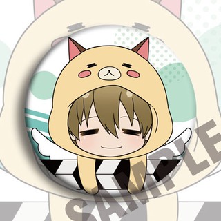 Gyugyutto Can Badge Dakaretai Otoko No.1 ni Odosareteimasu. Good Night Ver.  Junta Azumaya & Takato Saijo (Yes/No Pillow) (Anime Toy) - HobbySearch  Anime Goods Store