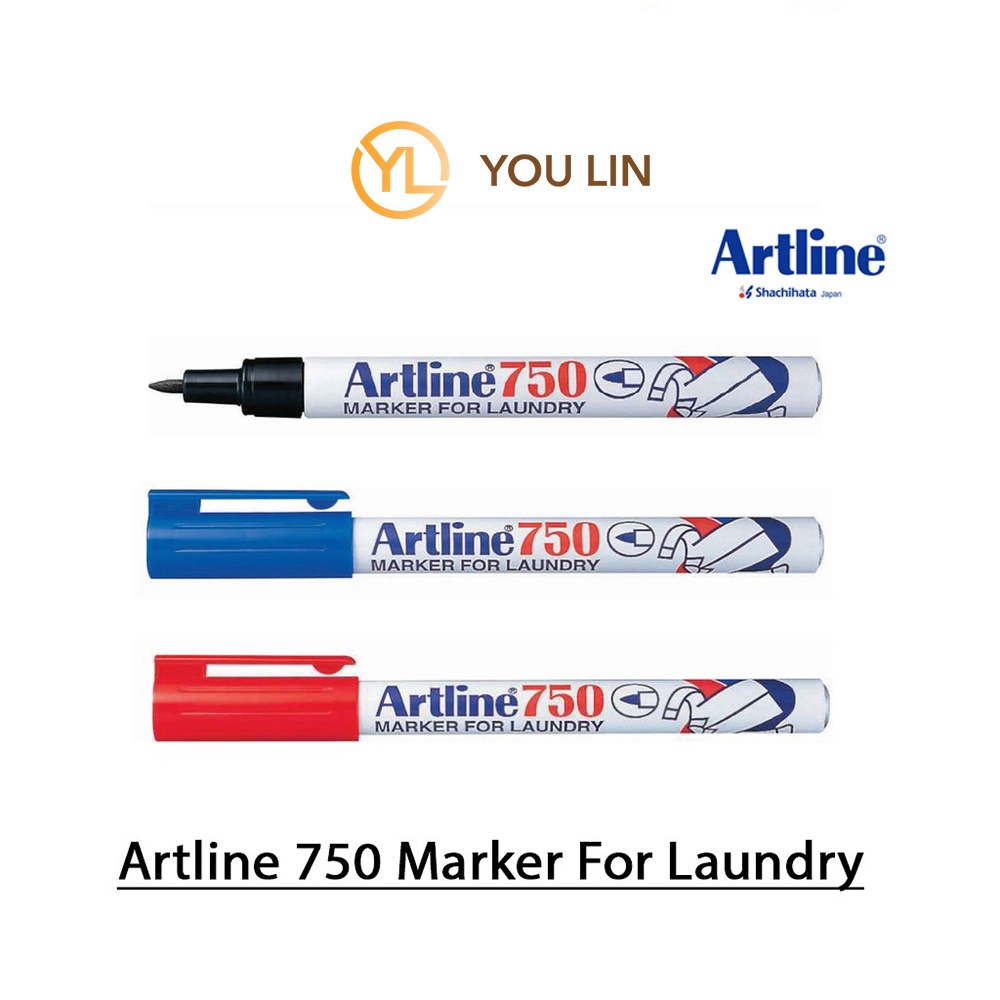 Artline 750 Laundry Marker Shopee Malaysia