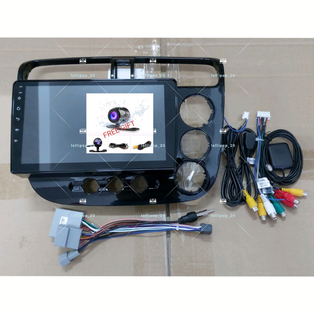 Player Android With Casing Honda Civic 2001-2005 Free Reverse Camera ...