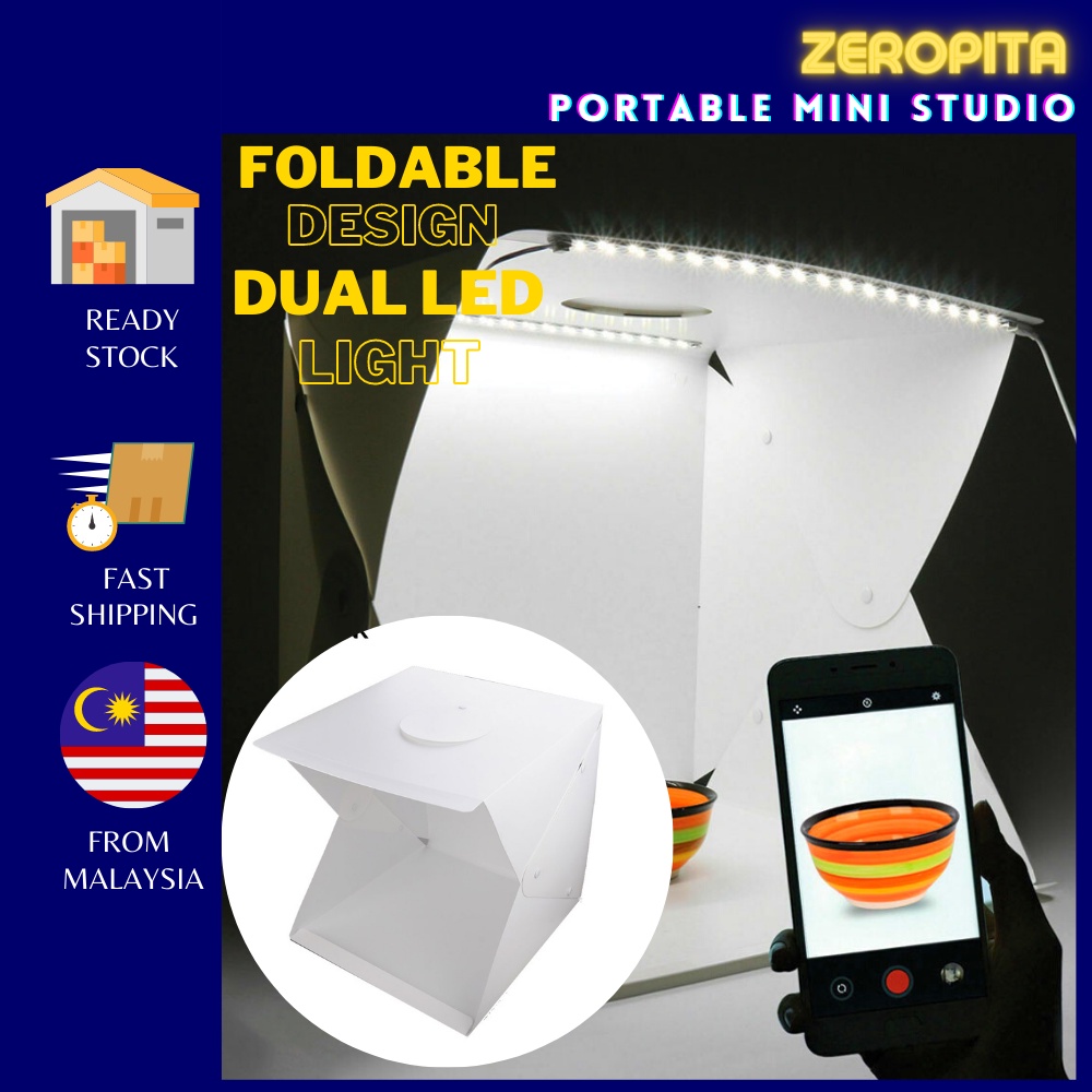 🔥Ready Stock🔥ZEROPITA YTP-3 Portable Studio Mini Photo light Tent LED ...