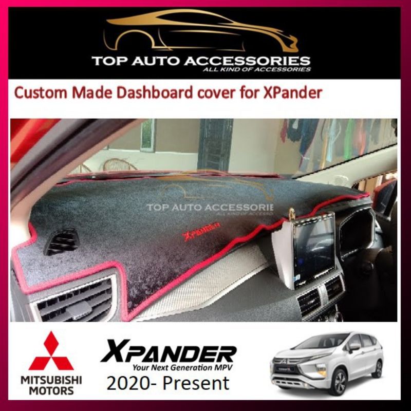 MITSUBISHI XPANDER 2020PRESENT CUSTOM MADE DASHBOARD COVER (FABRIC AND