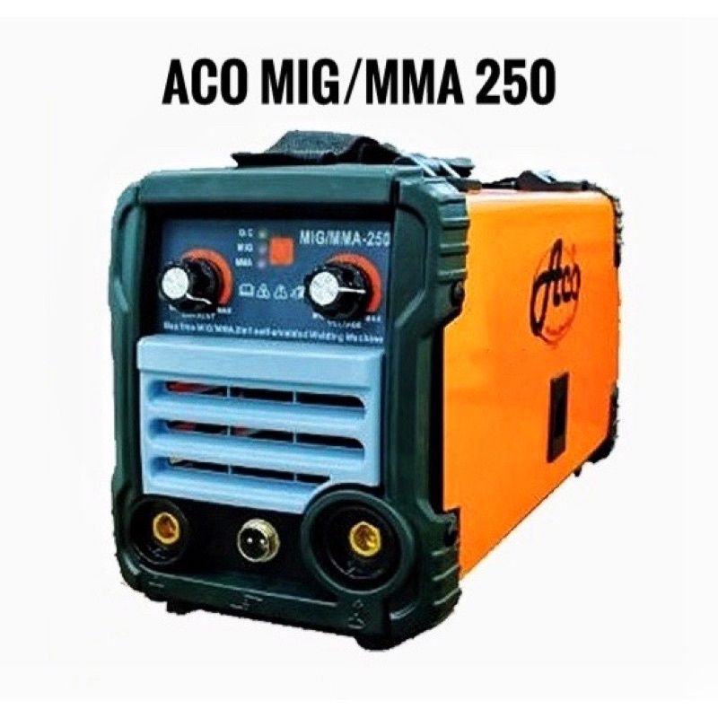*DOUBLE PROTECTION COVER* New type ACO MIG 250 2 in 1 Gasless MIG