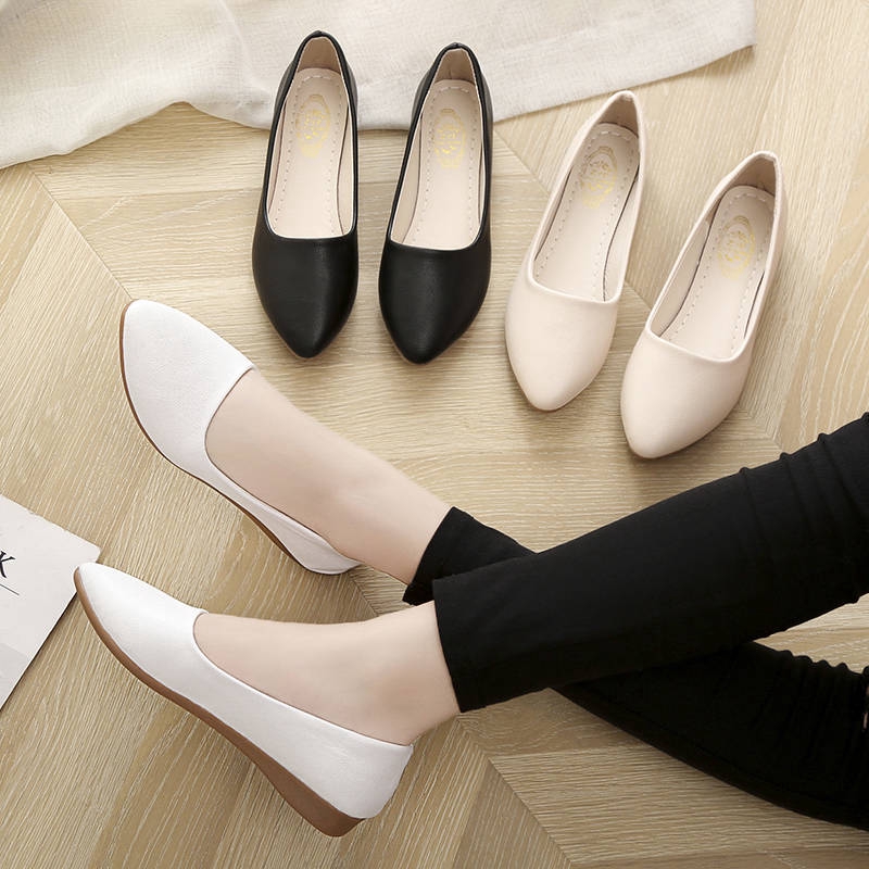 Elegant sales flat shoes