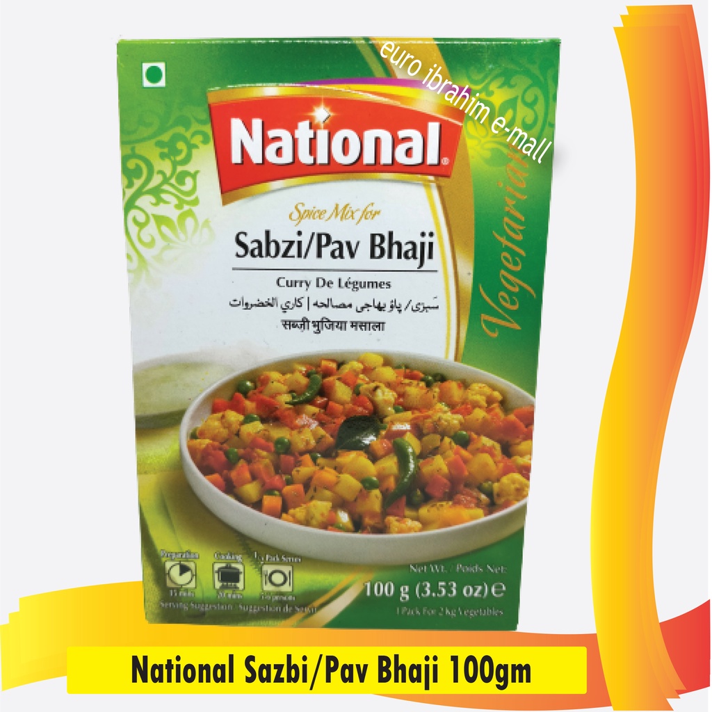 National Sabzi/Bhaji 100g | Shopee Malaysia