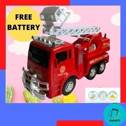 Kids Toy Garbage Truck With 4D Lights And Sounds/Lori Sampah Mainan ...