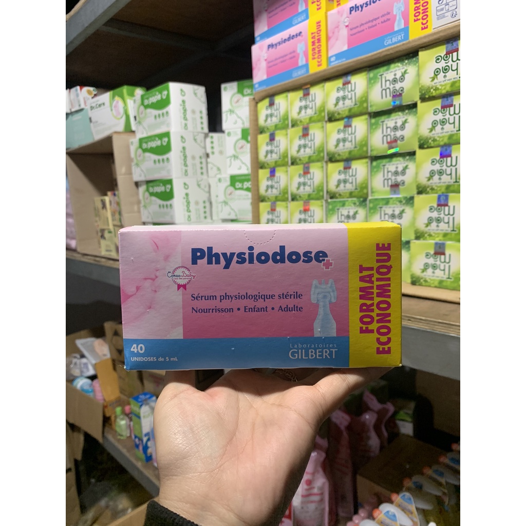 Physiodose French Physiological Saline (Box Of 40 x 5ml Tubes) Shopee Malaysia
