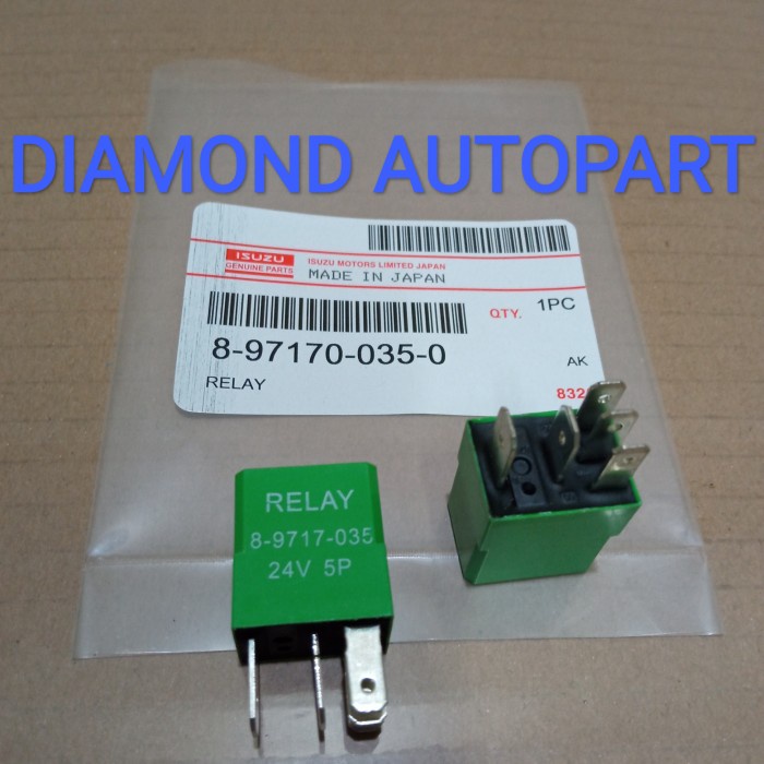 DIAMOND RELAY POWER 24V K-5 ISUZU NKR66 NKR71 NMR | Shopee Malaysia