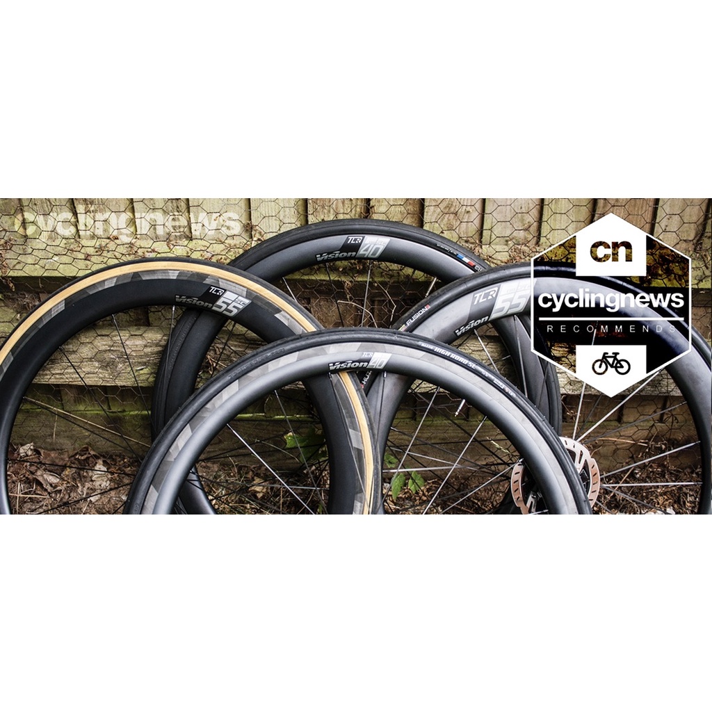 vision sc55 carbon clincher disc road wheelset
