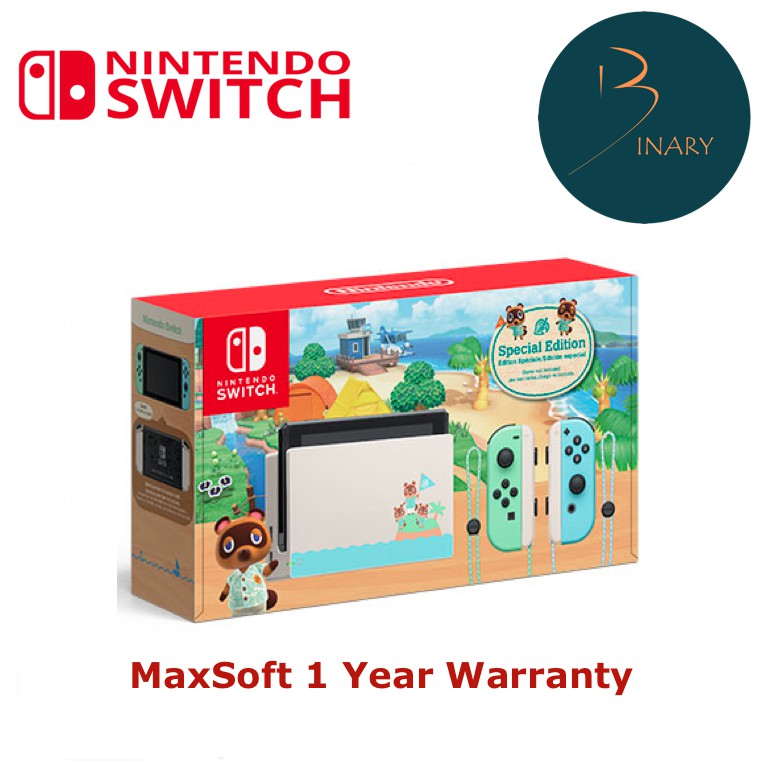 (MaxSoft)Nintendo Switch Animal Crossing: New Horizons Limited Edition ...