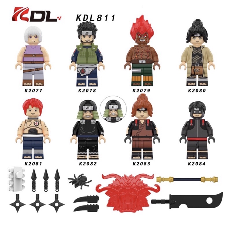 1 Koruit Naruto Figure (Suigetsu, Asuma, Guy, Anko, Sasori, Sarutobi ...