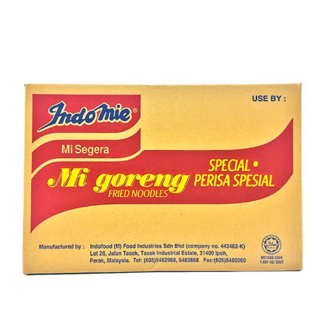 (BOX) Indomie Mi Goreng Special Instant Noodles | Shopee Malaysia