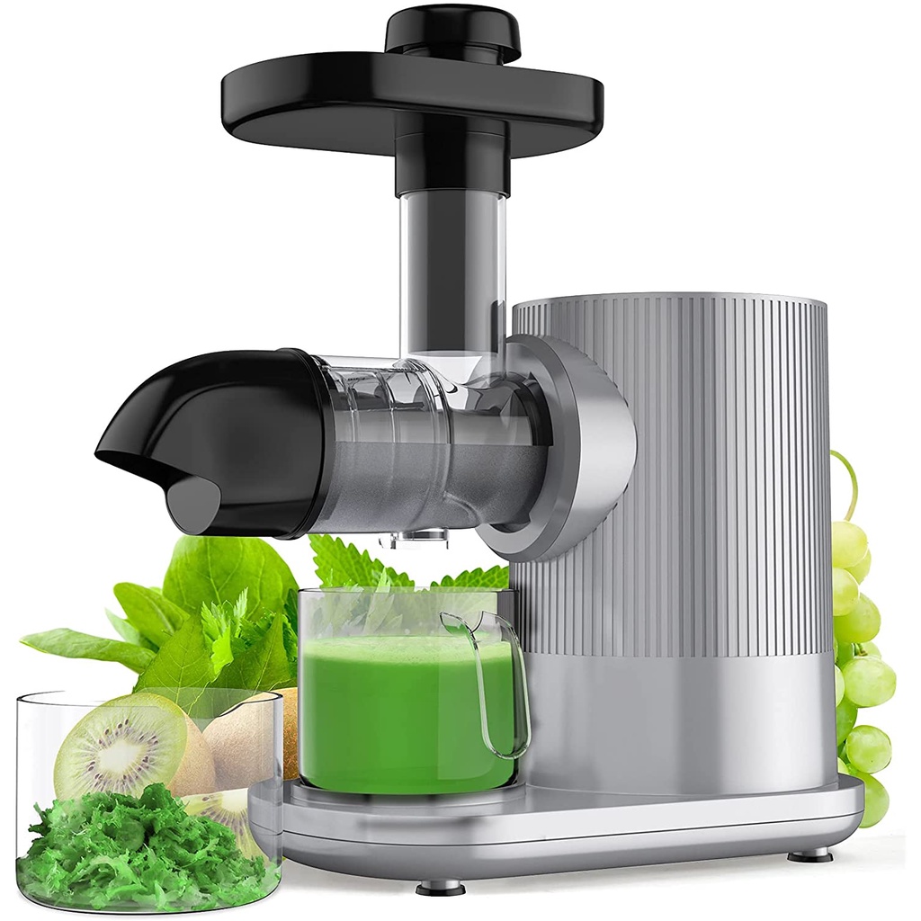 COSTWAY Juicer Machine, Cold Press Juicer Extractor with Quiet Copper