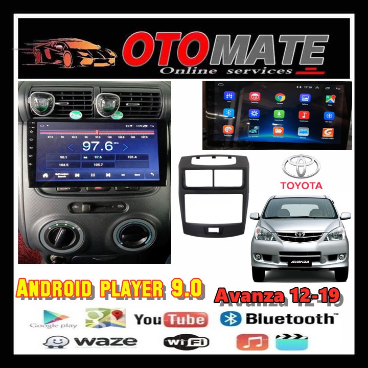 Toyota Avanza 2004-2019 Android Player 2+16G 9 inch IPS 2.5D full HD ...