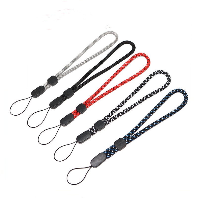 Adjustable Phone Lanyard Nylon Short Strap for Audio/ Cell Phone