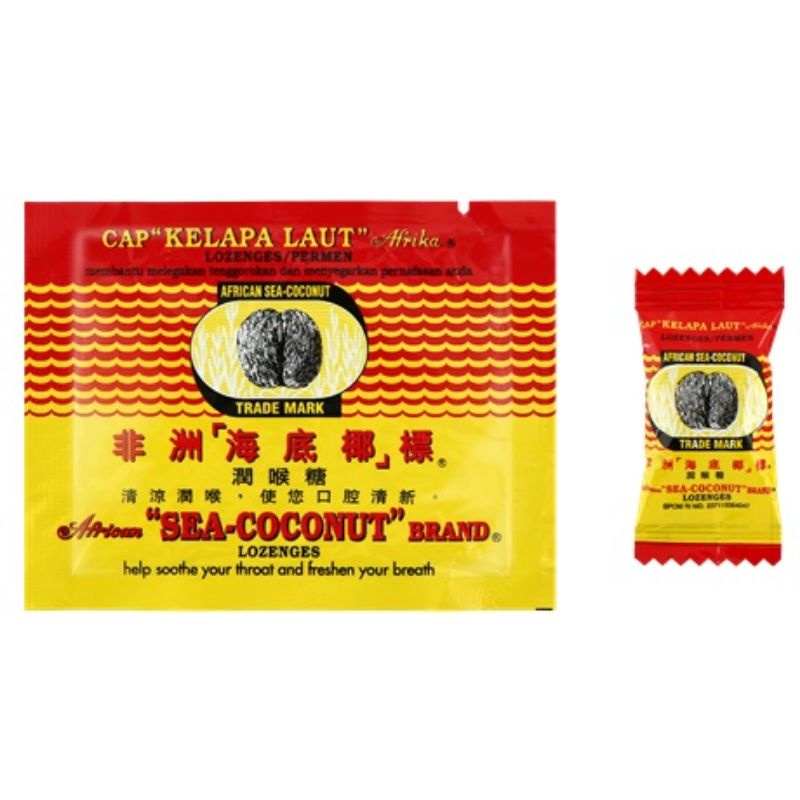 African Sea Coconut Cough Drop Candy 15g Shopee Malaysia