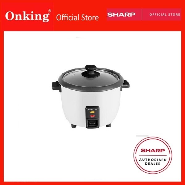 Sharp 1.0L Rice Cooker KSH108GWH | Shopee Malaysia