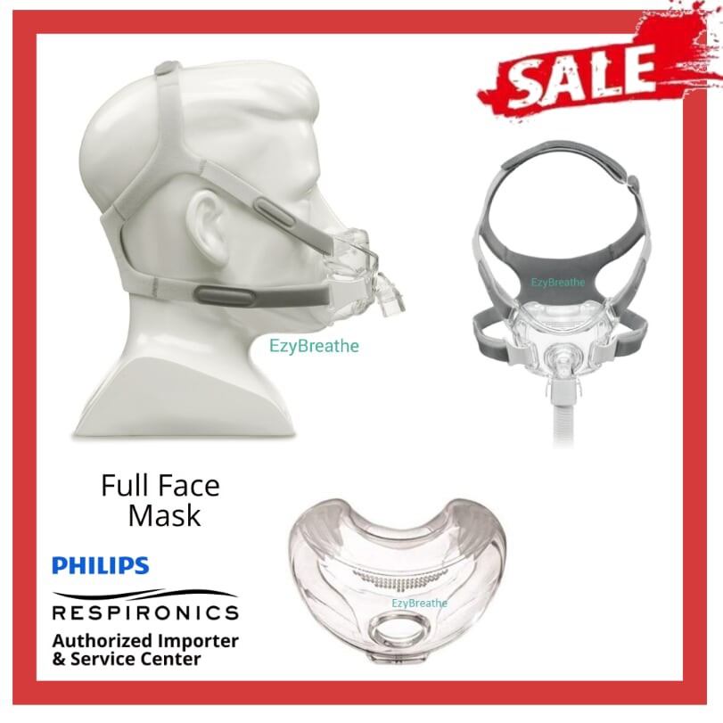 Philips Respironics Amara View Minimal Contact Full Face Mask w/Headgear